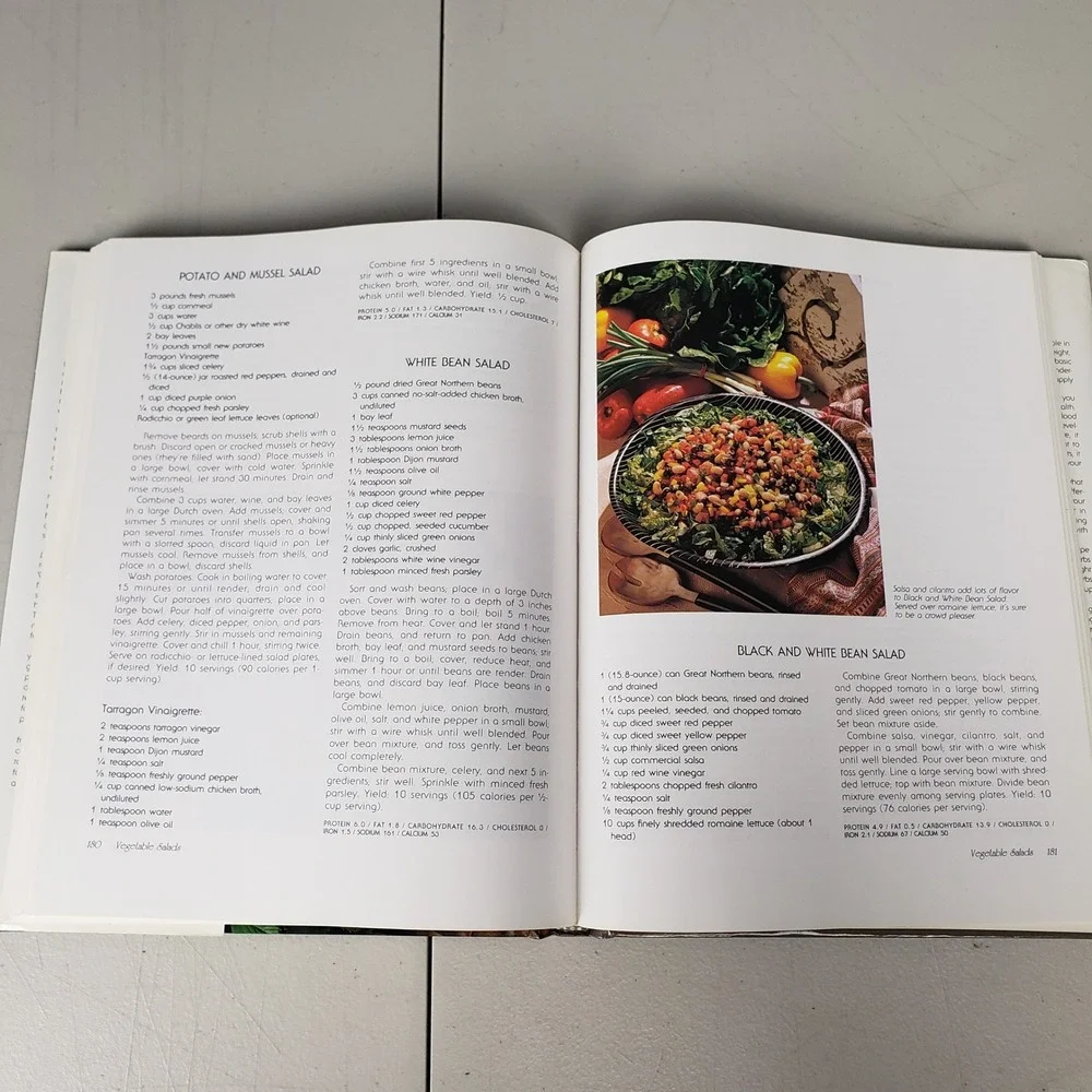 Cooking Light Cookbook 1991 Hardcover Oxmoor House Healthy Recipes Vintage 90s